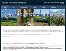 Tablet Screenshot of macerataguideturistichemarche.com